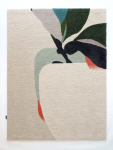 jennie gallaine design handmade rug made in sweden by jennie gallaine, 100% wool
